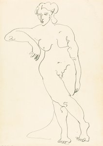 Staande Vrouwelijke Figuur door Henri Gaudier Brzeska