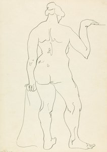 Staande Vrouwelijke Figuur door Henri Gaudier Brzeska