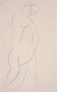 Zonder Titel (Studie voor Rode Steen Danser)