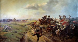 De vooravond van Waterloo door Henri Georges Jacques Chartier