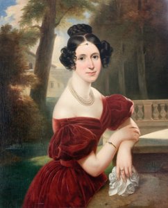 Anna Zofia Czartoryska door Henri Grevedon