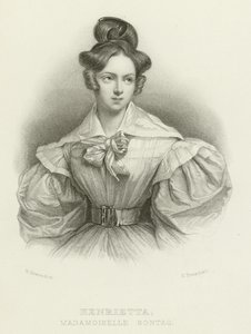 Henrietta, Madamoiselle Sontag door Henri Grevedon