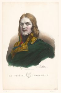 Portret van Jean-Étienne Championnet door Henri Grevedon
