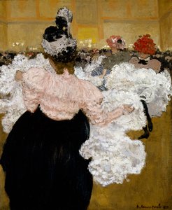 In de Moulin Rouge door Henri Jacques Edouard Evenepoel