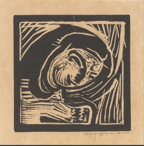 Kop van een figuur
