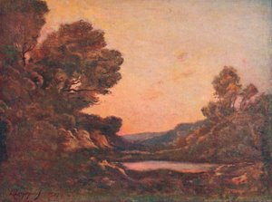 Zonsondergang, 1907