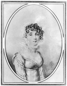 Portret van Caroline Bonaparte (1782-1839) 1811 door Henri Joseph Hesse