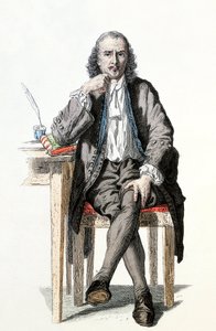 Pierre Corneille (1606-1684) getekend door Geoffroy