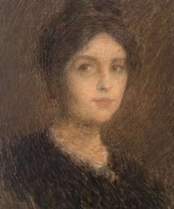 Portret van Camille, 1904 door Henri Le Sidaner