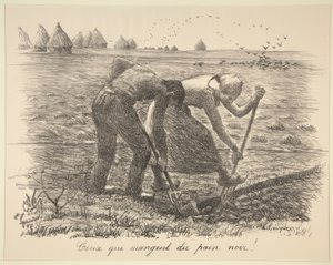 Zij die Zwart Brood Eten door Henri Lebasque