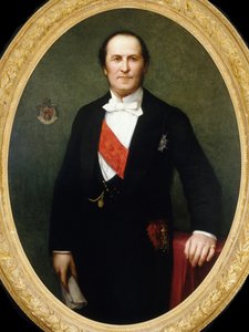 Portret van Georges-Eugène Baron Haussmann 1809-1891, ca. 1860