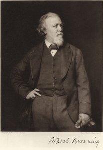 Robert Browning door Henri Lehmann