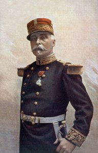 Franse generaal Pau, commandant van het leger van de Elzas