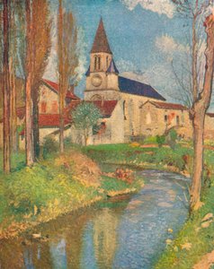 De kerk van La Bastide door Henri Martin