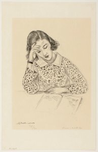 Een lezend meisje door Henri Matisse