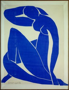 Blauw naakt II door Henri Matisse