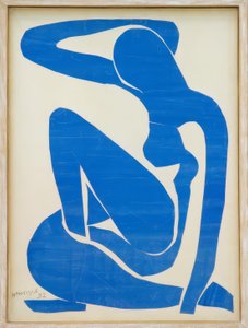 Blauw naakt I