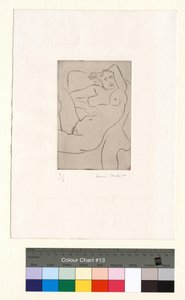 Slapende figuur door Henri Matisse