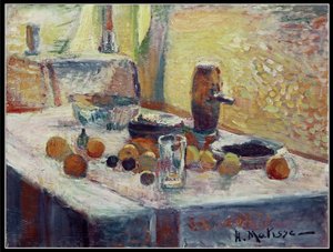Eerste Oranje Stilleven door Henri Matisse
