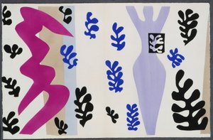 De messenwerper. Uit “Jazz”. Plaat XV. P. 106 door Henri Matisse