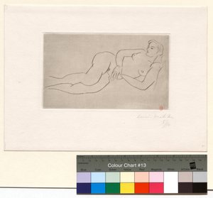 Naakt liggend door Henri Matisse