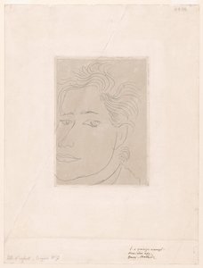 Outamaro, portret van Margot Matisse door Henri Matisse