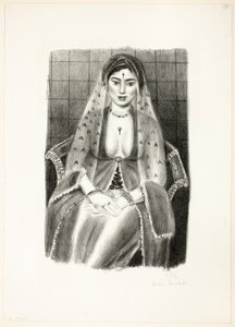 Perzische vrouw door Henri Matisse