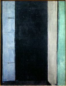 Porte fenetre a Collioure 1914 (olieverf op doek) door Henri Matisse