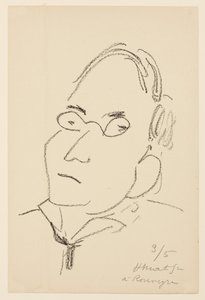 Portret van Paul Léautaud