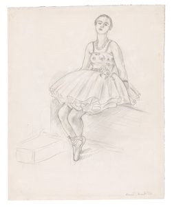 Zittende danser