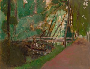 Sous-bois, ca. 1902-1903 (olieverf op papier op paneel)