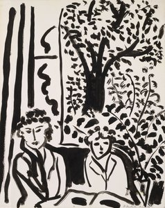 De stilte die in huizen woont door Henri Matisse