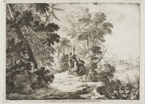 Het villen van Marsyas door Henri Mauperche