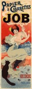Reclameposter voor het tissuepapier Job, ca. 1900 door Henri Meunier