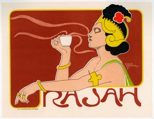 Rajah Koffie Poster, 1897