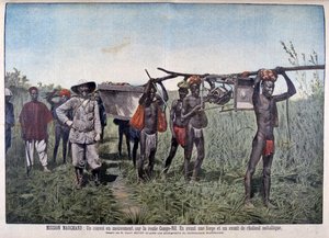 Een Konvooi op de Marchand Missie in 1898, 1899 door Henri Meyer