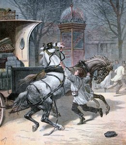 Een jonge dappere man, Parijs, 1892