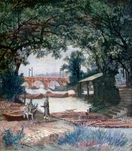 Acte één van Thermidor, door Victorien Sardou, 1891 door Henri Meyer