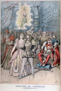 Assepoester, Théâtre du Châtelet, Parijs, 1895