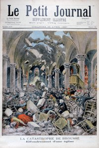 Instorting van een kerk, Brousse, Frankrijk, 1897 door Henri Meyer