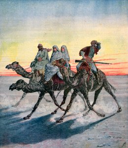 Ontsnapping van de gevangenen van de Mahdi, Khartoem, Soedan door Henri Meyer