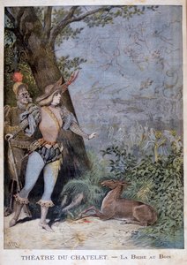 La Biche au Bois, Théâtre du Châtelet, Parijs, 1896 door Henri Meyer