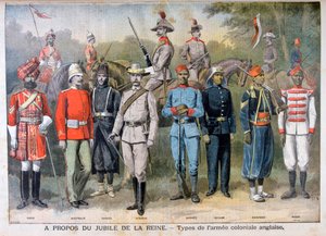Militaire uniformen van het Britse koloniale leger, 1897