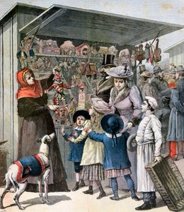 Nieuwjaarsdag, Parijs, 1892 door Henri Meyer