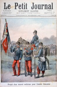 Voorgestelde nieuwe uniformen van het Franse leger door Henri Meyer