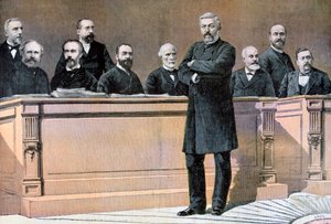 De Franse regering voorste bank, 1891