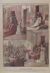 Het Gouffe-mysterie, illustraties uit 