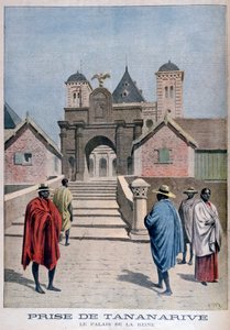 Het Paleis van de Koningin, Tananarive, Madagaskar