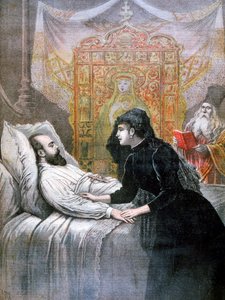 De dood van Tsaar Alexander III van Rusland
