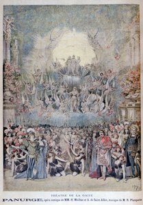 De opera Panurge, in het Théâtre de la Gaîté, Parijs, 1895 door Henri Meyer